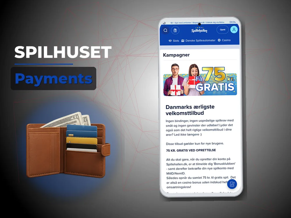 Spilhuset - Payments