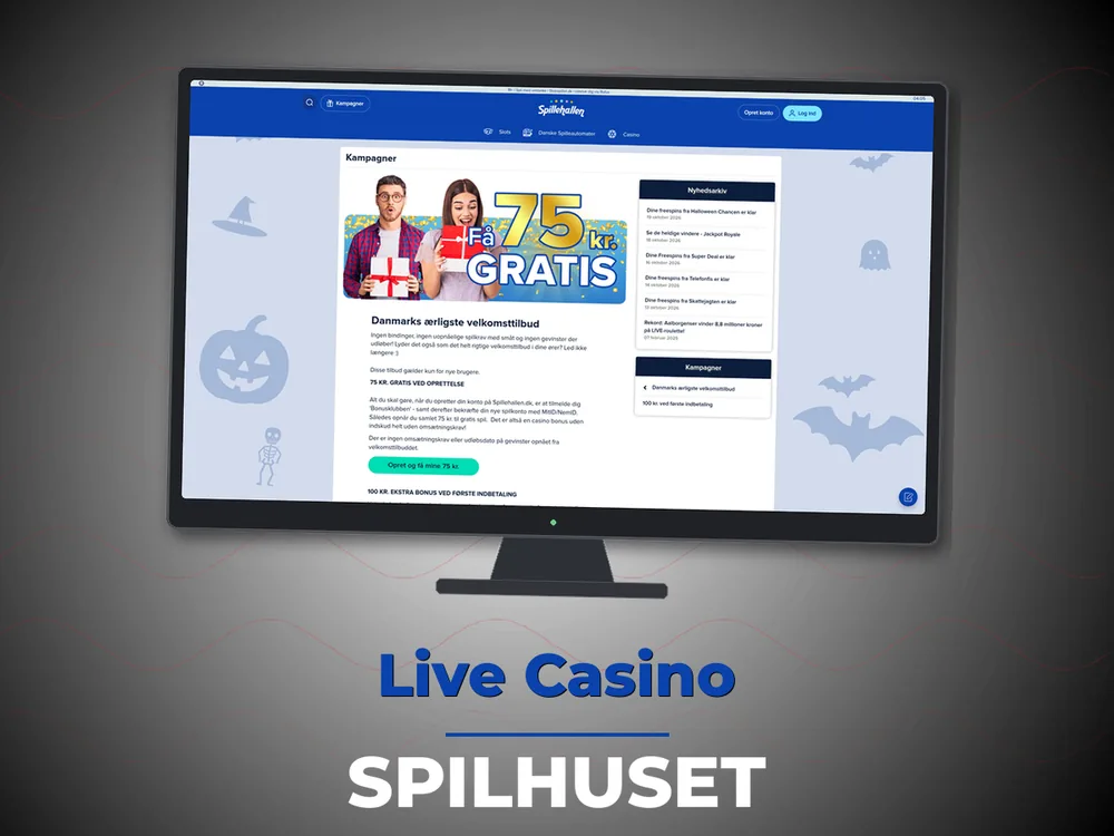 Spilhuset - Live Casino