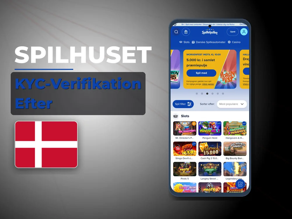 Spilhuset - KYC-Verifikation Efter
