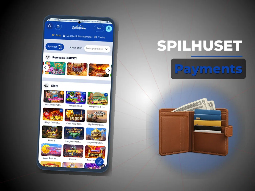 Spilhuset - Payments