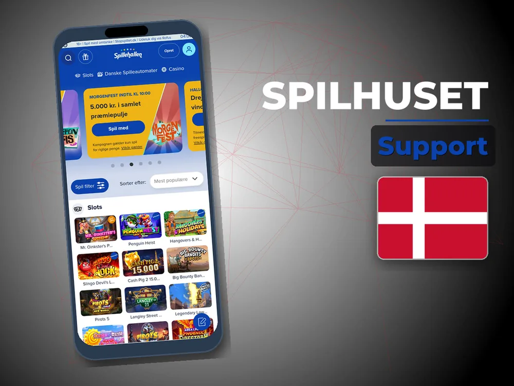Spilhuset - Support