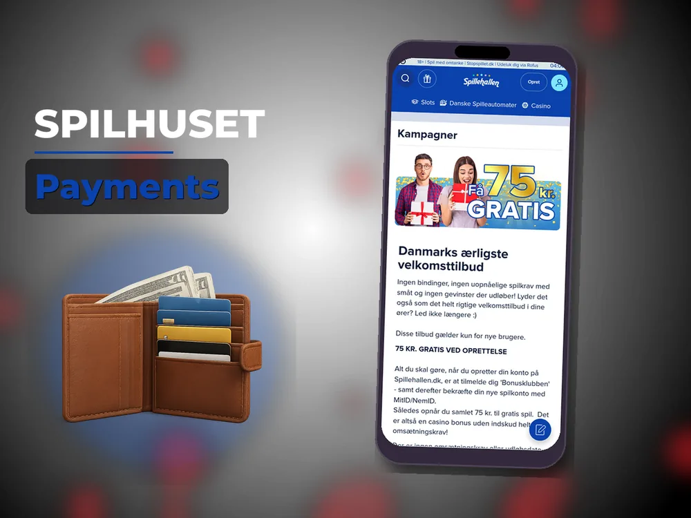 Spilhuset - Payments