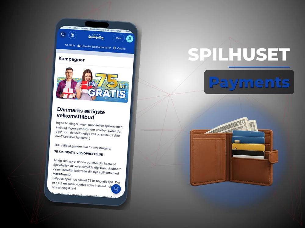 Spilhuset - Payments