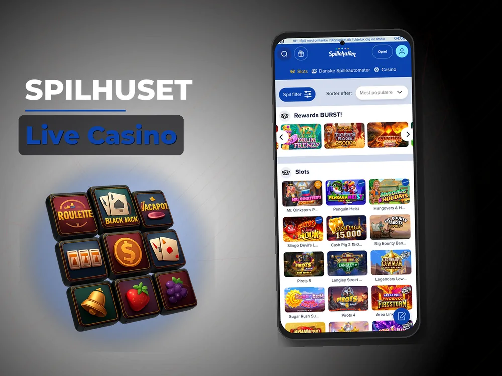 Spilhuset - Live Casino